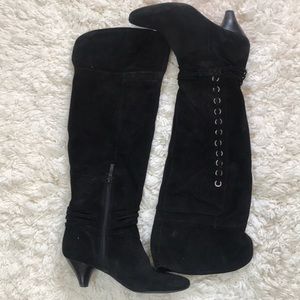 Nine West Knee High Suede Boots